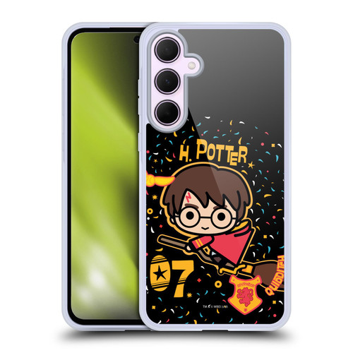 Harry Potter Deathly Hallows I Quidditch Broom Soft Gel Case for Samsung Galaxy A35 5G