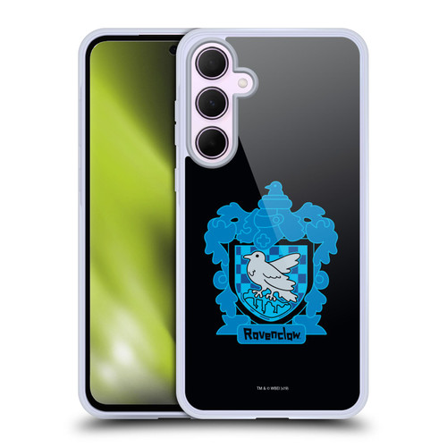 Harry Potter Deathly Hallows I Ravenclaw Crest Soft Gel Case for Samsung Galaxy A35 5G