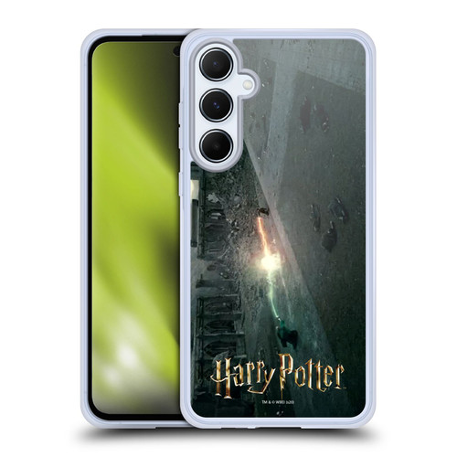 Harry Potter Deathly Hallows XXX Defeating Voldemort Soft Gel Case for Samsung Galaxy A55 5G