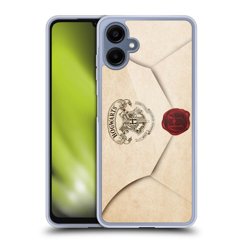 Harry Potter Hogwarts Letter Envelope Acceptance Parchment Soft Gel Case for Samsung Galaxy A06 4G / 5G