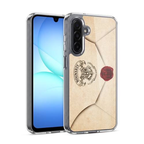 Harry Potter Hogwarts Letter Envelope Acceptance Parchment Soft Gel Case for Samsung Galaxy A17 4G / 5G
