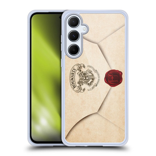 Harry Potter Hogwarts Letter Envelope Acceptance Parchment Soft Gel Case for Samsung Galaxy A55 5G