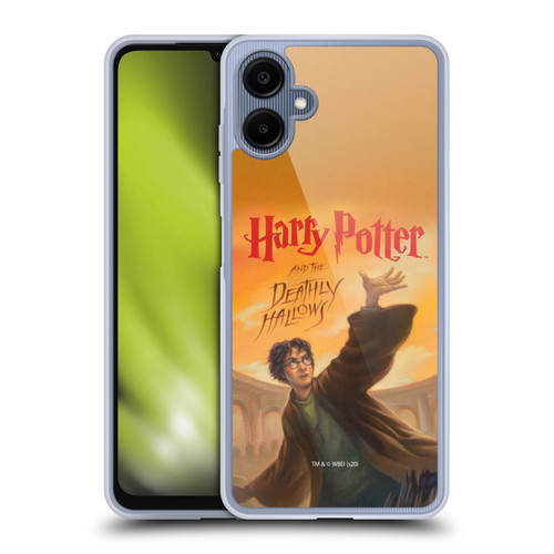 Harry Potter Literary Covers Deathly Hallows Soft Gel Case for Samsung Galaxy A06 4G / 5G