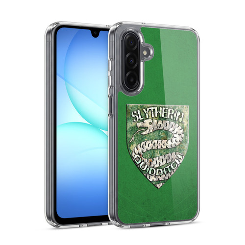 Harry Potter Prisoner Of Azkaban V Slytherin Quidditch Badge Soft Gel Case for Samsung Galaxy A17 4G / 5G
