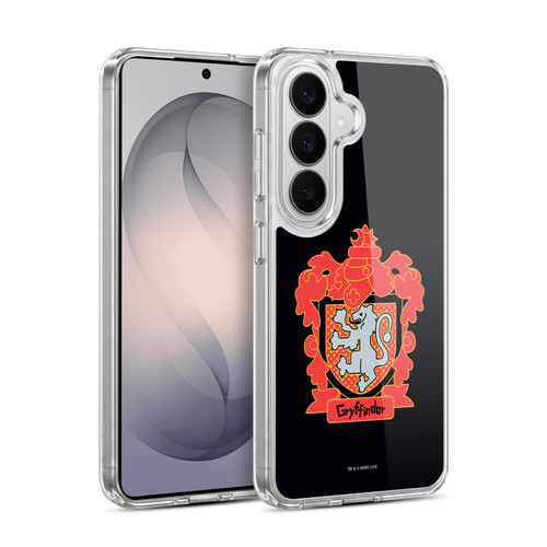 Harry Potter Deathly Hallows I Gryffindor Crest Soft Gel Case for Samsung Galaxy S26 Plus