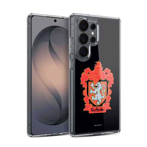 Harry Potter Deathly Hallows I Gryffindor Crest Soft Gel Case for Samsung Galaxy S26 Ultra