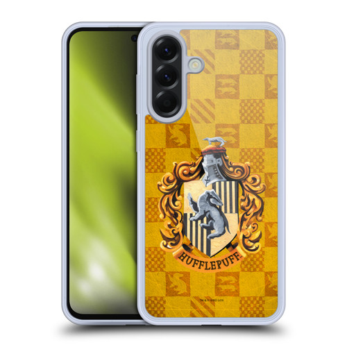 Harry Potter Prisoner Of Azkaban I Hufflepuff Crest Soft Gel Case for Samsung Galaxy A56 5G