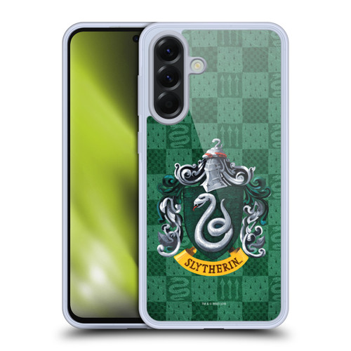 Harry Potter Prisoner Of Azkaban I Slytherin Crest Soft Gel Case for Samsung Galaxy A56 5G