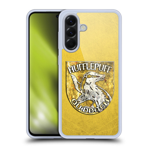 Harry Potter Prisoner Of Azkaban V Hufflepuff Quidditch Badge Soft Gel Case for Samsung Galaxy A56 5G