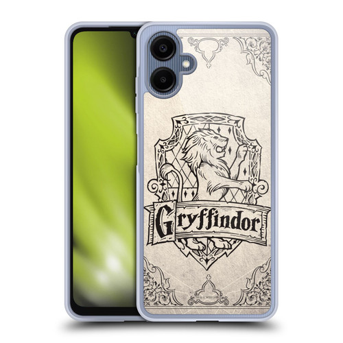 Harry Potter Sorcerer's Stone I Gryffindor Parchment Soft Gel Case for Samsung Galaxy A06 4G / 5G