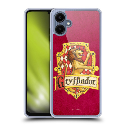 Harry Potter Sorcerer's Stone I Gryffindor Crest Soft Gel Case for Samsung Galaxy A06 4G / 5G