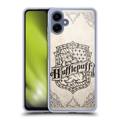 Harry Potter Sorcerer's Stone I Hufflepuff Parchment Soft Gel Case for Samsung Galaxy A06 4G / 5G