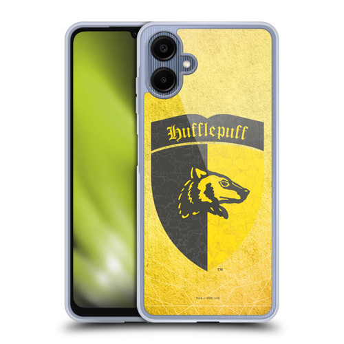 Harry Potter Sorcerer's Stone I Hufflepuff Crest Soft Gel Case for Samsung Galaxy A06 4G / 5G