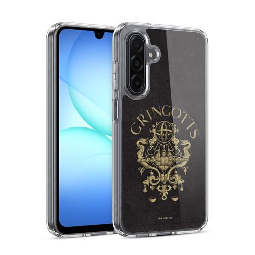 Harry Potter Sorcerer's Stone I Gringotts Crest Soft Gel Case for Samsung Galaxy A17 4G / 5G