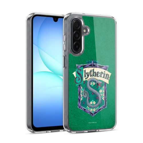 Harry Potter Sorcerer's Stone I Slytherin Crest Soft Gel Case for Samsung Galaxy A17 4G / 5G