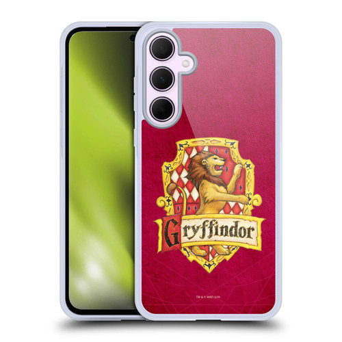 Harry Potter Sorcerer's Stone I Gryffindor Crest Soft Gel Case for Samsung Galaxy A35 5G