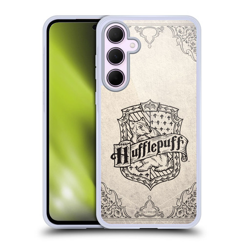Harry Potter Sorcerer's Stone I Hufflepuff Parchment Soft Gel Case for Samsung Galaxy A35 5G