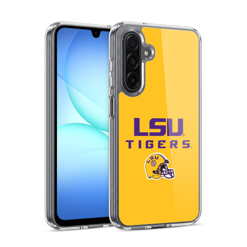 Louisiana State University LSU Louisiana State University LSU Helmet Logotype Soft Gel Case for Samsung Galaxy A17 4G/5G / A18 4G