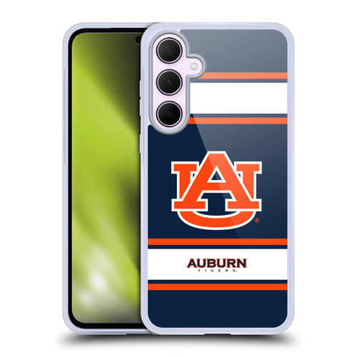 Auburn University AU Auburn University Art Graphics Soft Gel Case for Samsung Galaxy A35 5G