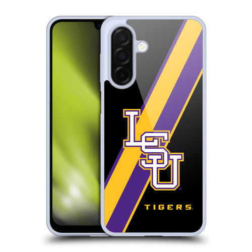 Louisiana State University LSU Louisiana State University LSU Stripes Soft Gel Case for Samsung Galaxy A26 5G