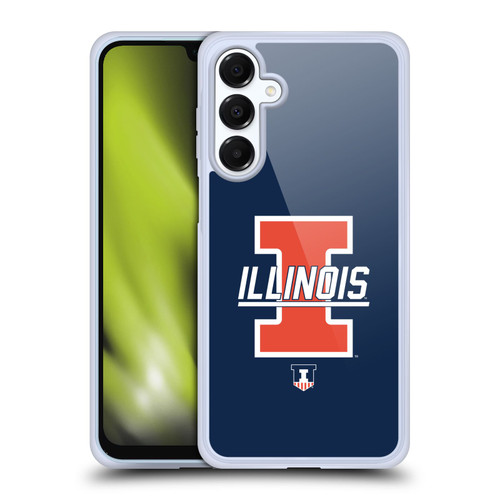 University Of Illinois U Of I University Of Illinois Art Graphics 3 Soft Gel Case for Samsung Galaxy A16 5G & MagSafe