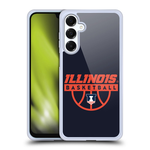 University Of Illinois U Of I University Of Illinois Art Illinois Basketball 1 Soft Gel Case for Samsung Galaxy A16 5G & MagSafe