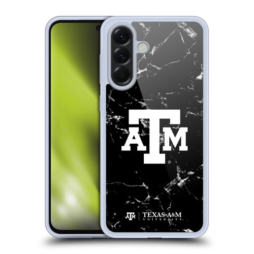 Texas A&M University TAMU Texas A&m University B&W Marble Soft Gel Case for Samsung Galaxy A56 5G