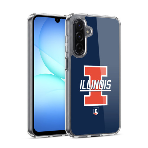 University Of Illinois U Of I University Of Illinois Art Graphics 3 Soft Gel Case for Samsung Galaxy A17 4G / 5G