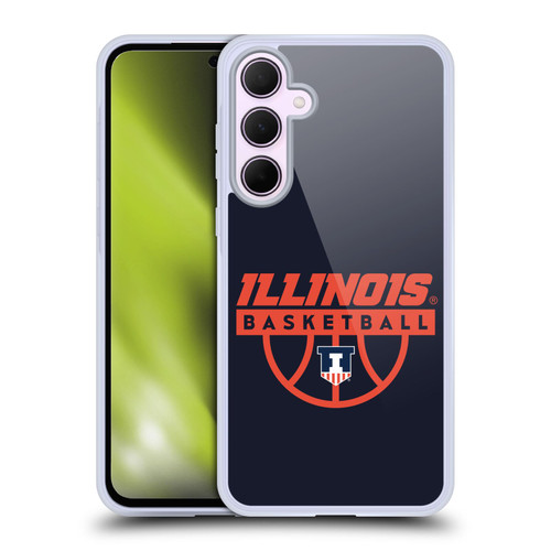 University Of Illinois U Of I University Of Illinois Art Illinois Basketball 1 Soft Gel Case for Samsung Galaxy A35 5G
