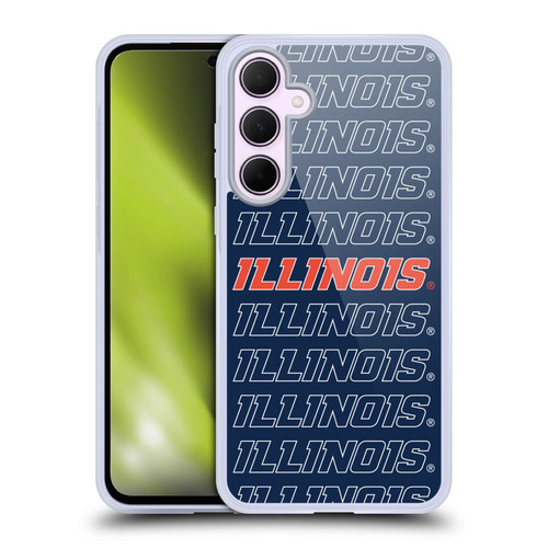 University Of Illinois U Of I University Of Illinois Art Word Mark 1 Soft Gel Case for Samsung Galaxy A35 5G