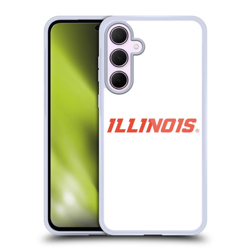 University Of Illinois U Of I University Of Illinois Art Word Mark 2 Soft Gel Case for Samsung Galaxy A35 5G