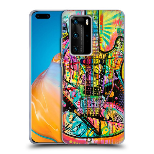 Dean Russo Pop Culture Guitar Soft Gel Case for Huawei P40 Pro / P40 Pro Plus 5G