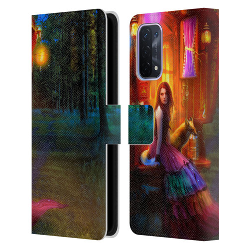 Aimee Stewart Fantasy Wanderlust Leather Book Wallet Case Cover For OPPO A54 5G