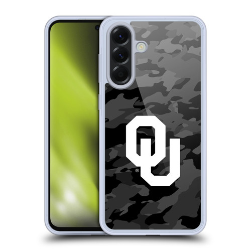 University of Oklahoma OU The University Of Oklahoma Art Camou Mono Soft Gel Case for Samsung Galaxy A56 5G