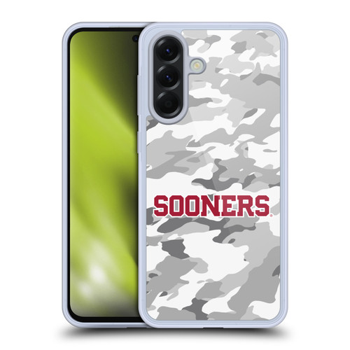 University of Oklahoma OU The University Of Oklahoma Art Camou Winter Soft Gel Case for Samsung Galaxy A56 5G
