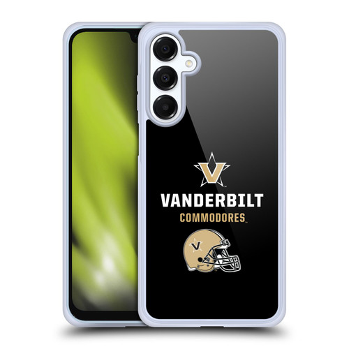 Vanderbilt University Vandy Vanderbilt University Helmet Logotype Soft Gel Case for Samsung Galaxy A16 5G & MagSafe