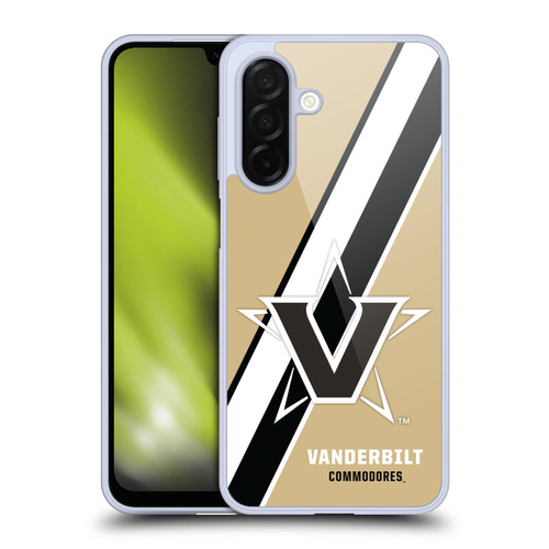 Vanderbilt University Vandy Vanderbilt University Stripes Soft Gel Case for Samsung Galaxy A26 5G