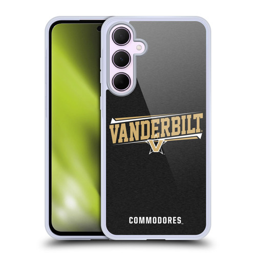 Vanderbilt University Vandy Vanderbilt University Double Bar Soft Gel Case for Samsung Galaxy A35 5G