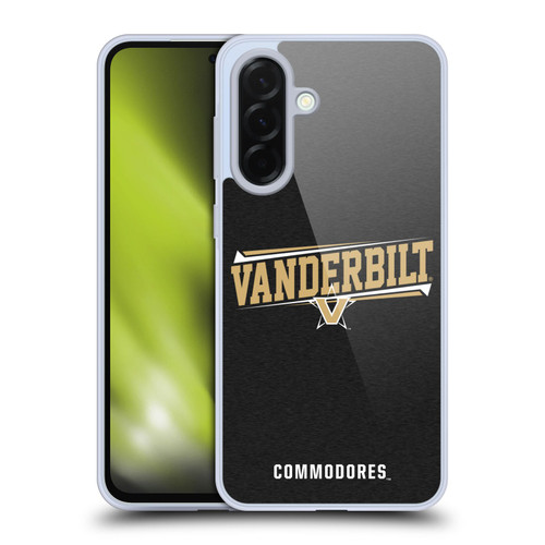 Vanderbilt University Vandy Vanderbilt University Double Bar Soft Gel Case for Samsung Galaxy A36 5G