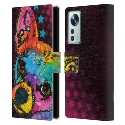 Dean Russo Dogs Pop Chihuahua Leather Book Wallet Case Cover For Xiaomi 12