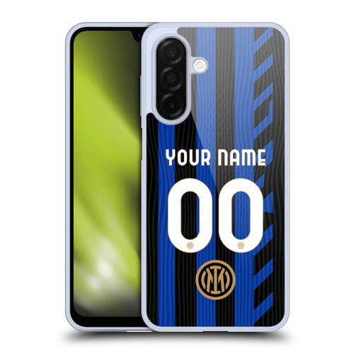 Custom Customised Personalised Inter Milan 2024/25 Kit Home Soft Gel Case for Samsung Galaxy A26 5G