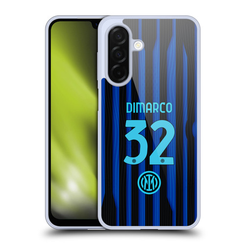 Fc Internazionale Milano 2025/26 Players Home Kit Federico Dimarco Soft Gel Case for Samsung Galaxy A26 5G
