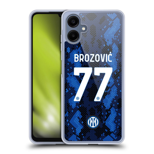 Fc Internazionale Milano 2021/22 Players Home Kit Marcelo Brozovic Soft Gel Case for Samsung Galaxy A06 4G / 5G