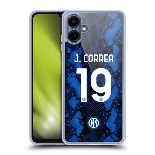 Fc Internazionale Milano 2021/22 Players Home Kit Joaquín Correa Soft Gel Case for Samsung Galaxy A06 4G / 5G