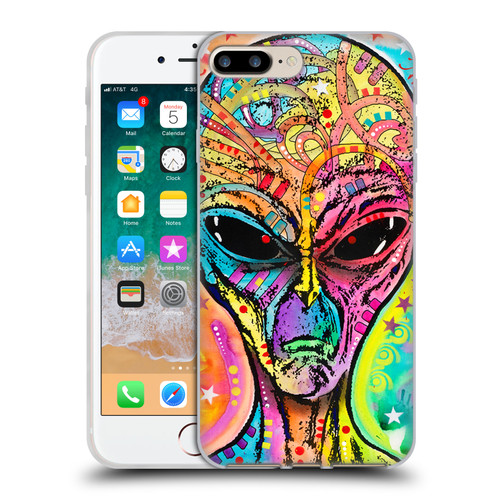 Dean Russo Pop Culture Alien Soft Gel Case for Apple iPhone 7 Plus / iPhone 8 Plus