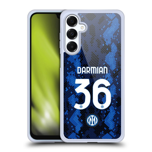 Fc Internazionale Milano 2021/22 Players Home Kit Matteo Darmian Soft Gel Case for Samsung Galaxy A16 5G & MagSafe