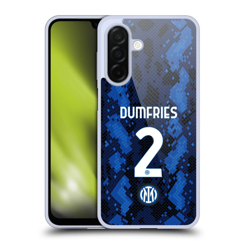 Fc Internazionale Milano 2021/22 Players Home Kit Denzel Dumfries Soft Gel Case for Samsung Galaxy A26 5G
