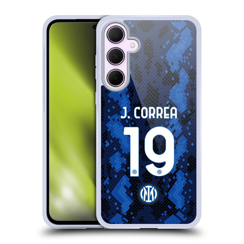 Fc Internazionale Milano 2021/22 Players Home Kit Joaquín Correa Soft Gel Case for Samsung Galaxy A35 5G
