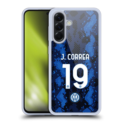 Fc Internazionale Milano 2021/22 Players Home Kit Joaquín Correa Soft Gel Case for Samsung Galaxy A56 5G