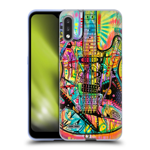 Dean Russo Pop Culture Guitar Soft Gel Case for LG K22